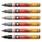 Molotow One4All Acrylic Markers - Set of 6, Grey Colors, 2 mm